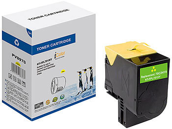 Lexmark CS 410 DN: iColor Kompatibler Toner für Lexmark 70C2HY0, yellow