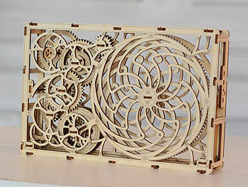 Wooden City 3D-Holzpuzzle "Kinetisches Bild", ohne Klebstoff