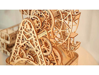Wooden City Kinetisches 3D-Holzpuzzle "Riesenrad", ohne Klebstoff