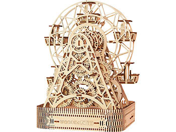 Wooden City Kinetisches 3D-Holzpuzzle "Riesenrad", ohne Klebstoff