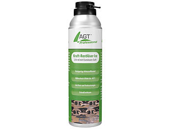 AGT Professional Kraft-Rostlöser "Ice" mit Eisminzen-Duft, 250 ml, transparent