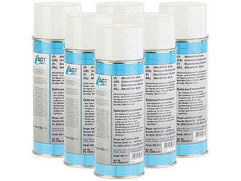 Sprays Dichtung: AGT Allesdichter-Spray, weiß, 6x 400 ml