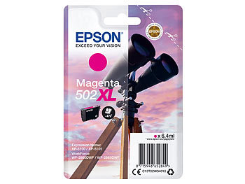 Epson Original-Tintenpatrone 502XL C13T02W34010, magenta, 6,4 ml