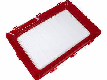 Multifunktionsbox Aufschnitt Klick-Verschluss Wurst Käse eckig rechteckig