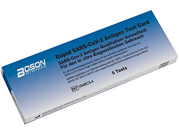 Boson SARS-CoV-2 Antigen-Schnelltest zur Eigenanwendung, 10er-Set