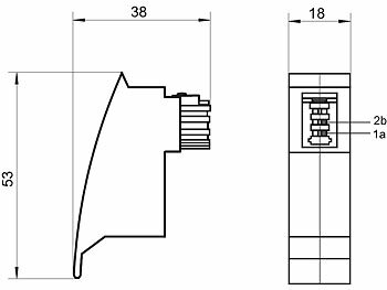 simvalley Senioren-Notruf-Telefon, Garantruf Easy, SOS-Taster, inkl. TAE-Adapter
