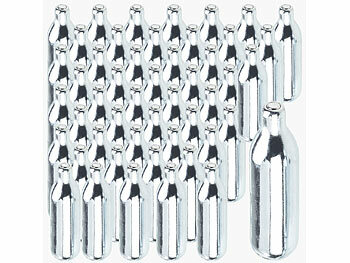 Sahne Kapseln: Rosenstein & Söhne 50er-Set Sahnekapseln für gängige Sahnespender, 7,5 g Gas pro Kapsel 