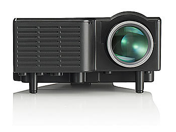 SceneLights Clip-LED-Beamer 20 Lumen LB-618 mit Media-Player & AV-In