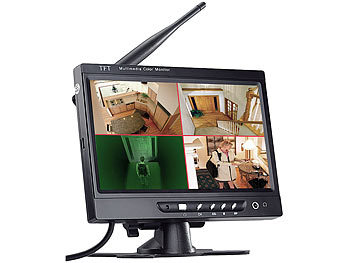 VisorTech Kabelloses Profi-Überwachungssystem mit Kamera (refurbished)