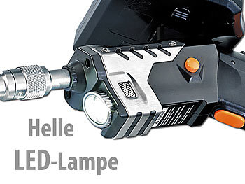 Somikon HD-Endoskop-Kamera EC-200.hd, 8,2 mm mit Monitor & Aufnahme, Länge 5 m
