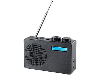 VR-Radio Mobiles DAB+/FM-Radio DOR-100.rx mit RDS-Funktion