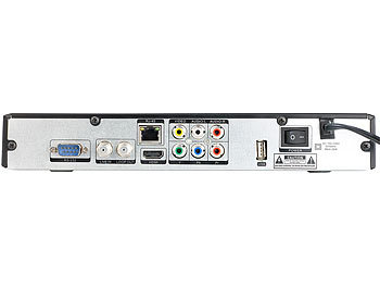 esoSAT HD-SAT-Receiver und Multimedia-Player mit Web-TV, DSR-460.IP