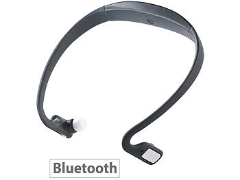 auvisio Kabelloses Sport-Headset BN-930.bt mit Bluetooth, MP3 & Radio
