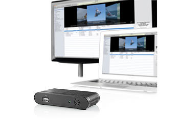 auvisio PC2TV HDMI-Video-Streamer 720p überträgt von WLAN auf HD-TV