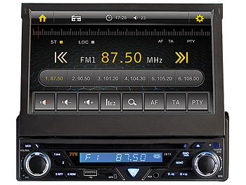 Creasono 7" Touchscreen DVD-Autoradio mit GPS & Bluetooth CAS-N 70