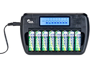 Universal Batterieladegerät Akku Batterie Ladegerät Ladestation Charger AA AAA 
