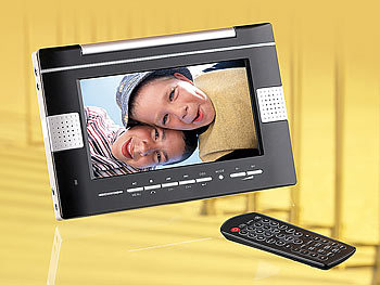 auvisio Portabler 7" Twin-TV/DVB-T/DVD-/Media-Player