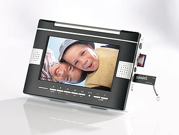 auvisio Portabler 7" Twin-TV/DVB-T/DVD-/Media-Player