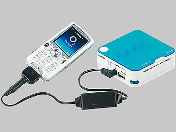 tka Akku-Power-Bank mit Adapter für Handy und USB