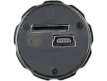 OctaCam LED- & Infrarot-Taschenlampe "DV-130.IR" mit SD-Kamera 1,3 MP