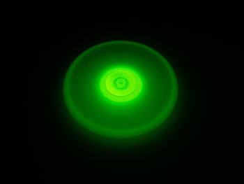 PEARL 3-seitiger Hand-Spinner "Glow in the Dark" ABEC-7-Lager, grün, 3er-Set