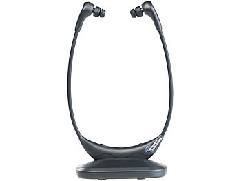 newgen medicals Kinnbügel-Kopfhörer mit Bluetooth 4.1, 15 m (Versandrückläufer)