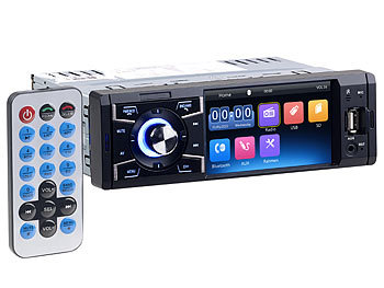 Autoradio mit LCD-Bildschirm / Display, RDS (Radio Data System) und AUX-in