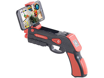 Smartphone,VR Pistole mit Joystick,Virtual Reality f Handy AR-Gun für Spiele m 