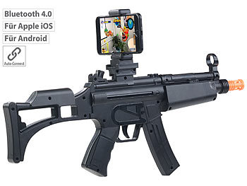 VR Gewehr: Callstel Augmented-Reality-Gewehr, Bluetooth 4.0, Smartphones bis 85 mm Breite