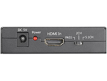 Audioausgang Audiokonverter Glasfaser Koaxial HDTV DAC Output optisches