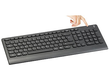 Tastatur mit Fingerabdruckscanner