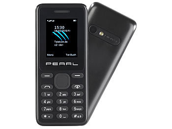 simvalley Mobile Dual-SIM-Handy mit Kamera, Farb-Display, Bluetooth, FM, vertragsfrei