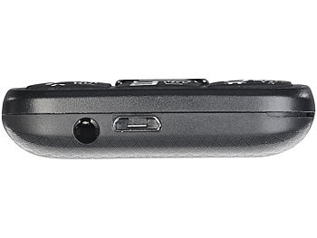 simvalley Mobile Dual-SIM-Handy mit 6,1-cm-Display (2,4"), Bluetooth, FM, Vertrags-frei
