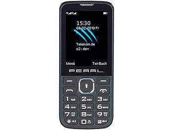 simvalley Mobile Dual-SIM-Handy mit 6,1-cm-Display (2,4"), Bluetooth,Versandrückläufer