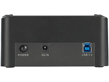 Xystec USB-3.0-Dockingstation DSU-3200 Duo für 2,5"- & 3,5"-SATA-HDDs