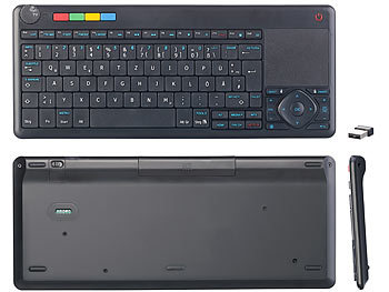 GeneralKeys Lernfähige Multimedia-Funk-Tastatur Versandrückläufer
