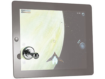 Handy Joystick: Callstel Joystick für Tablet-PC mit kapazitivem Touchscreen