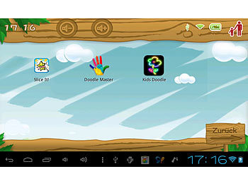 TOUCHLET Tablet-PC Software für Kinder - Kid's Launcher