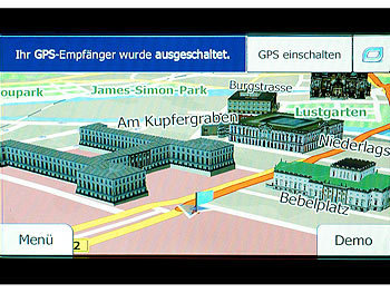NavGear StreetMate 2-DIN-Autoradio mit Navi DSR-N 62 Deutschland