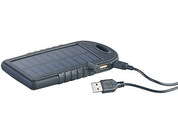 LED Solarmodul Solarpanel USB Solar Sonnenenergie Akku Charger Outdoor tragbar auflade