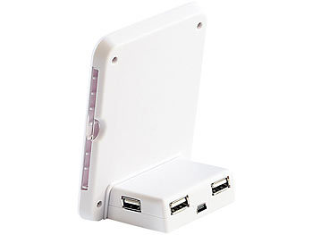 Xystec Beleuchteter Bilderrahmen mit 4-fach Hub USB2.0