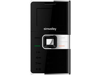 simvalley Mobile Mini-Handy RX-280 "Pico COLOR Silver" VERTRAGSFREI