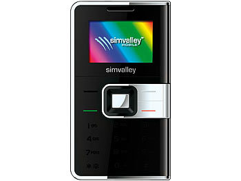 simvalley Mobile Mini-Handy RX-280 "Pico COLOR Silver" VERTRAGSFREI