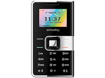 simvalley Mobile Mini-Handy RX-280 "Pico COLOR Silver" VERTRAGSFREI