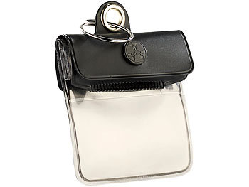 simvalley Mobile Wasserfeste Mini-Schutztasche für den Schlüsselbund