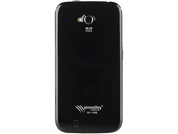 simvalley Mobile Dual-SIM-Smartphone SP-140 DualCore 4.5", Android 4.1