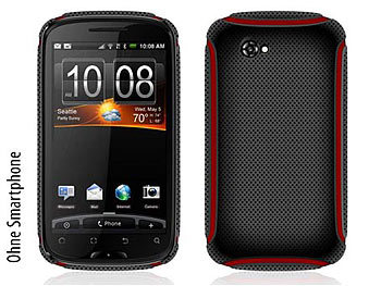 simvalley Mobile 4000 mAh Akku inkl. Cover für SPX-5 und SPX-6 