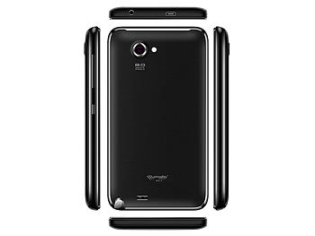 simvalley Mobile Dual-SIM-Smartphone SPX-8 5.2" mit Android 4.0, 8MP