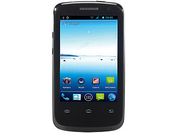 simvalley Mobile Dual-SIM-Smartphone SP-100 3.5" mit Android 4.0 & GPS