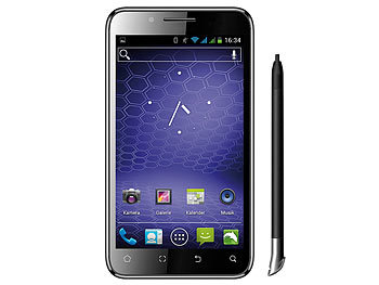 simvalley Mobile Dual-SIM-Smartphone SPX-8 DualCore 5.2", Android 4.0